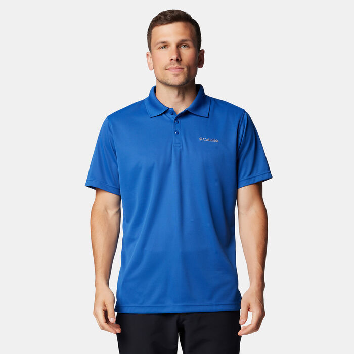 Columbia Men's Utilizer™ Polo T-Shirt Blue Columbia Men's Utilizer™ Polo T-Shirt Blue image number 0