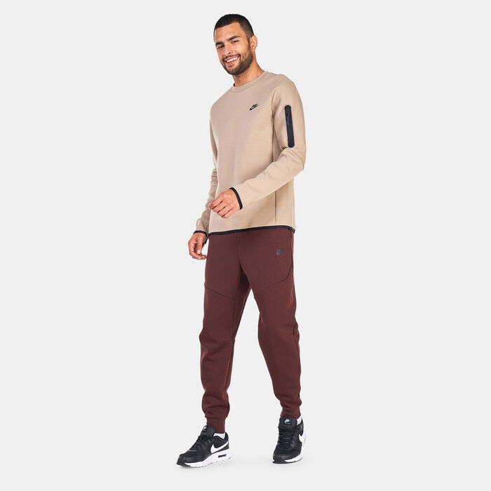 Nike Men's Sportswear Tech Fleece Joggers Brown Nike Men's Sportswear Tech Fleece Joggers Brown image number 2