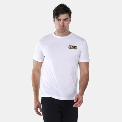 EA7 Emporio Armani Men's Train Gold Label T-Shirt White EA7 Emporio Armani Men's Train Gold Label T-Shirt White