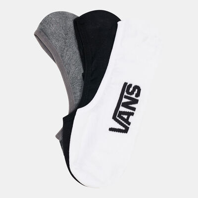 Vans Men's Classic No-Show Socks (3 Pack) Black