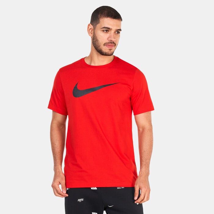 Nike Men's Sportswear Swoosh T-Shirt Red Nike Men's Sportswear Swoosh T-Shirt Red image number 0