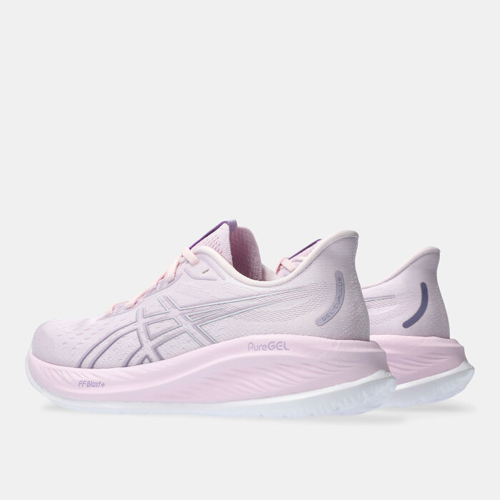 ASICS Women's GEL-Cumulus 26 Running Shoes Grey image number 2