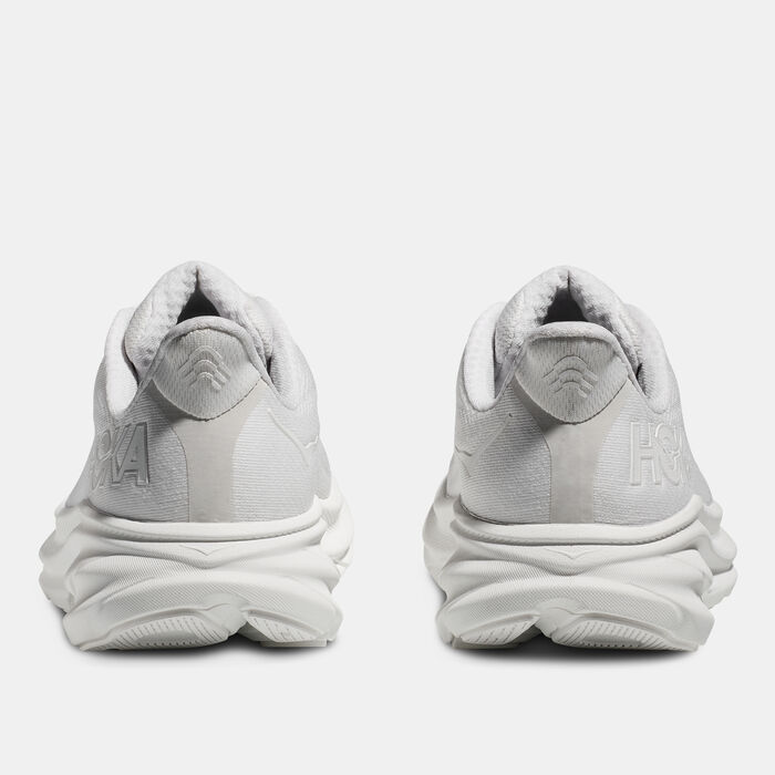 HOKA Men's Clifton 9 Running Shoe White image number 6