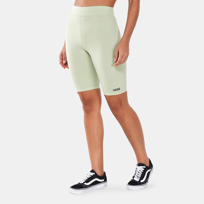 Vans Women's Flying V Legging Shorts Green Vans Women's Flying V Legging Shorts Green image number 0