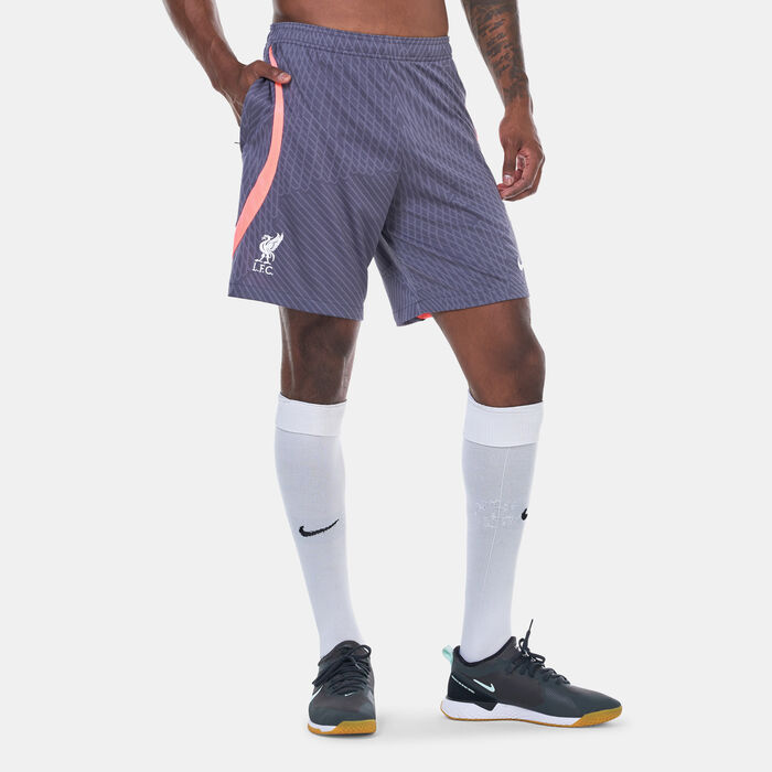 Nike Men's Liverpool Dri-FIT Strike Third Football Shorts Purple image number 0
