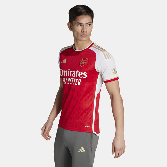 adidas Men's Arsenal Home Jersey - 2023/24 Red adidas Men's Arsenal Home Jersey - 2023/24 Red image number 0