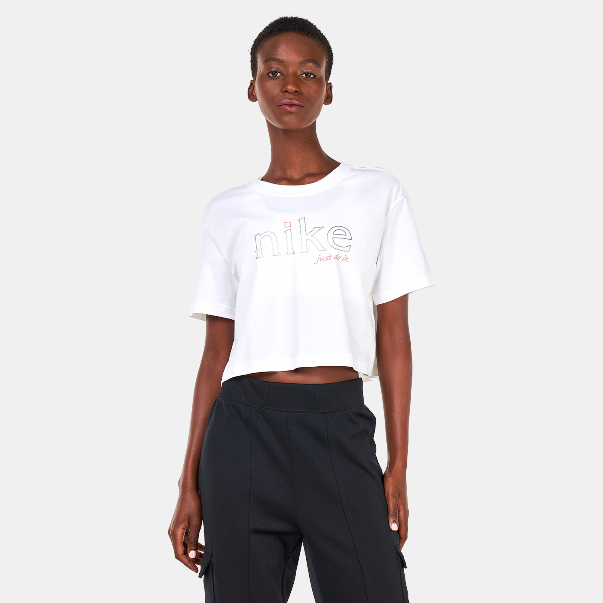 Women s Sportswear Crop Top White Nike in Qatar SSS