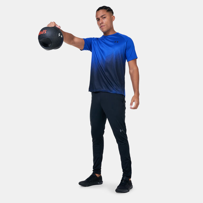 Under Armour Men's UA Tech™ Fade T-Shirt Blue Under Armour Men's UA Tech™ Fade T-Shirt Blue image number 2