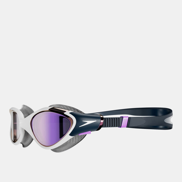 Speedo Women's Biofuse 2.0 Mirror Swimming Goggles Blue Speedo Women's Biofuse 2.0 Mirror Swimming Goggles Blue image number 2