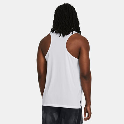 Under Armour Men's Launch Running Tank Top White