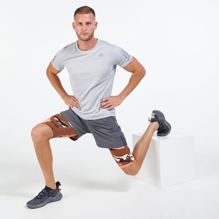 adidas Men's HEAT.RDY Techfit Camo Short Tights Multi image number 2