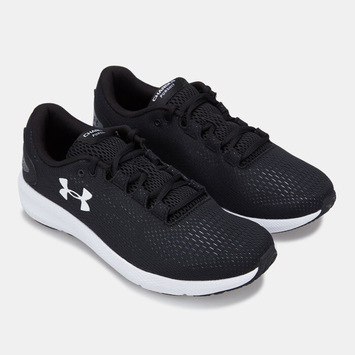 Under Armour Women's Charged Pursuit 2 Shoe Black Under Armour Women's Charged Pursuit 2 Shoe Black image number 1