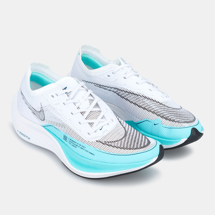 Nike Women's ZoomX Vaporfly NEXT% Shoe White Nike Women's ZoomX Vaporfly NEXT% Shoe White image number 1