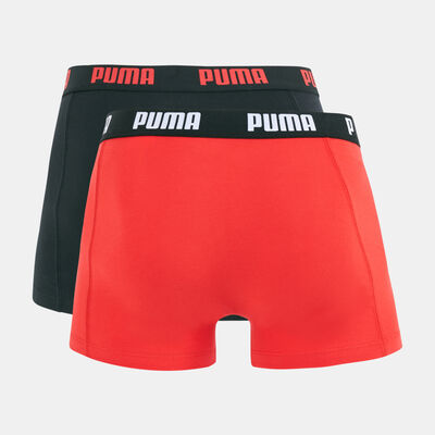 PUMA Men's Basic Boxers (2 Pack) Multi