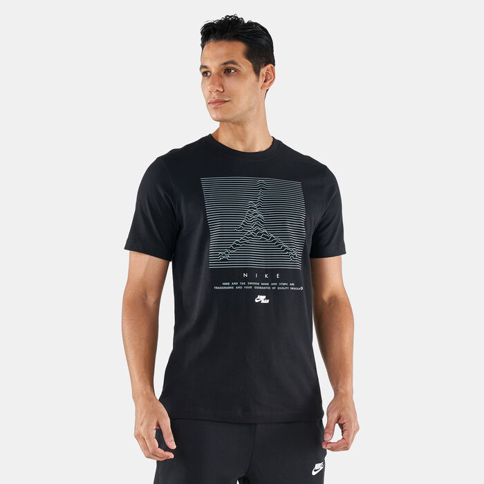Jordan Men's Jumpman Graphic Print T-Shirt White Jordan Men's Jumpman Graphic Print T-Shirt White image number 0