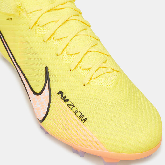 Nike Men's Zoom Mercurial Superfly 9 Elite Firm-Ground Football Shoe yellow image number 4