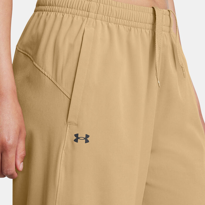Under Armour Women's Rival Wide Leg Pants Brown Under Armour Women's Rival Wide Leg Pants Brown image number 3