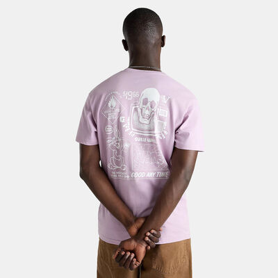 Vans Men's Crazy Eddy T-Shirt Purple