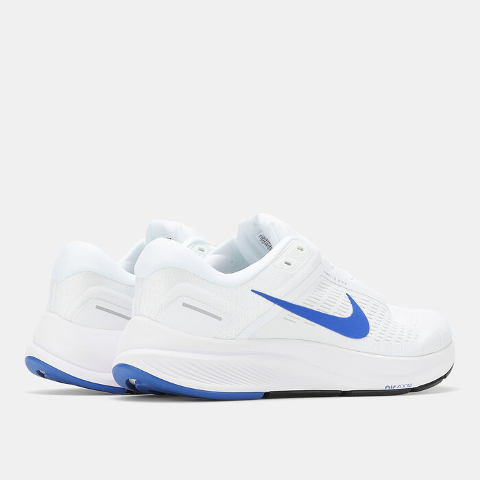 Nike Men's Air Zoom Structure 24 Running Shoe White Nike Men's Air Zoom Structure 24 Running Shoe White image number 2