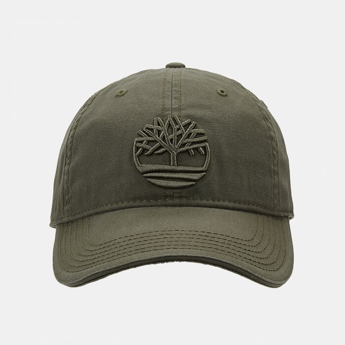 Timberland Timberland® Cotton Canvas Embroidered Baseball Cap Green Timberland Timberland® Cotton Canvas Embroidered Baseball Cap Green image number 0
