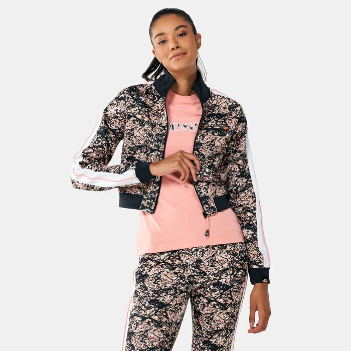 ellesse Women's Fladge Track Top Brown image number 0