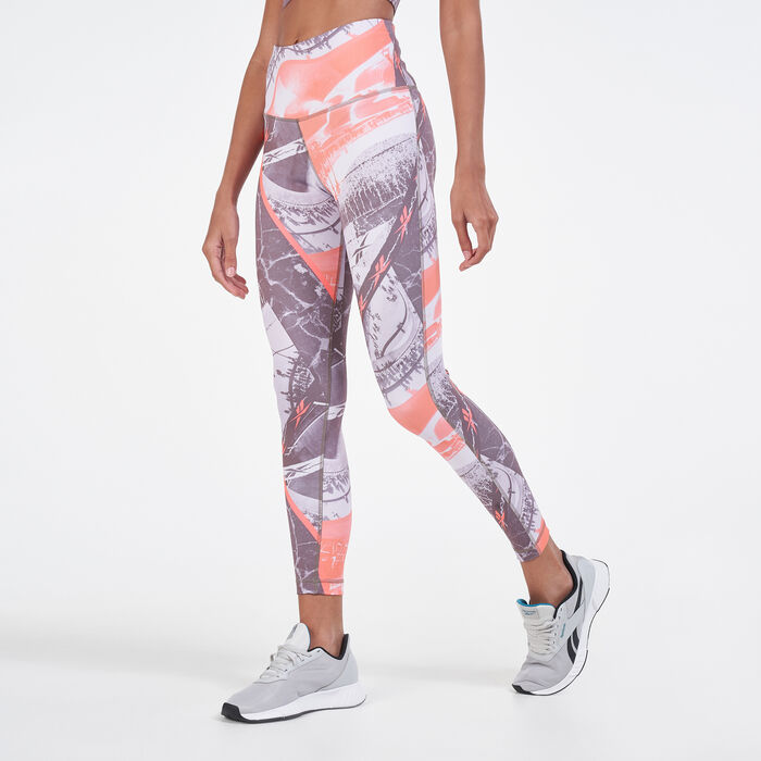 Reebok Women's Workout Ready Leggings Grey Reebok Women's Workout Ready Leggings Grey image number 0