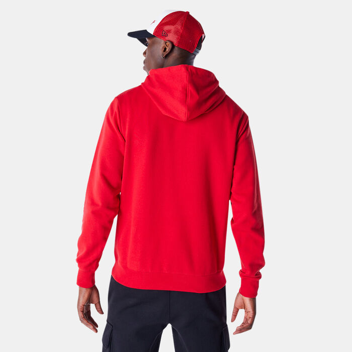 New Era Men's NBA Chicago Bulls Script Hoodie Red New Era Men's NBA Chicago Bulls Script Hoodie Red image number 1