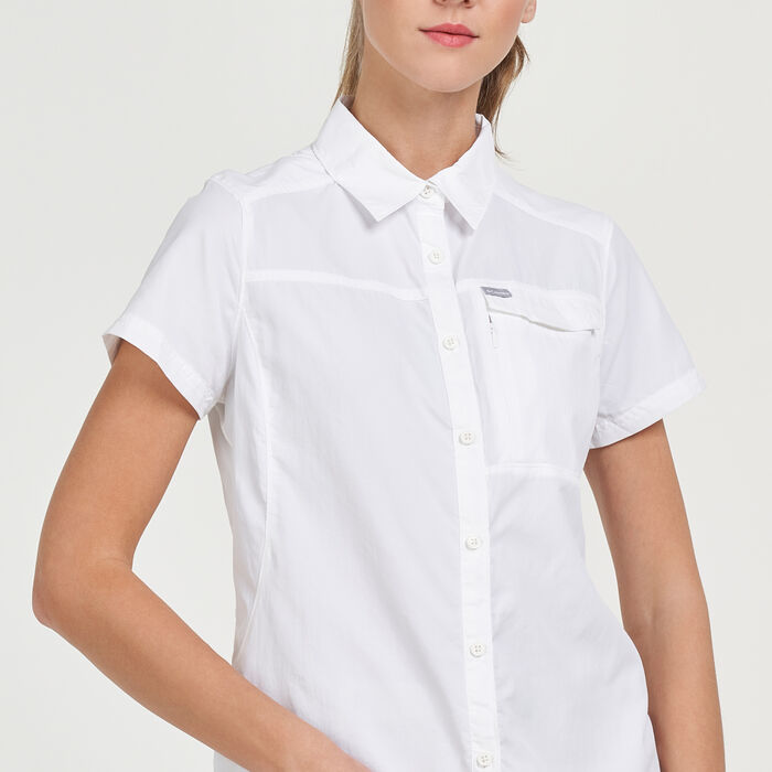 Columbia Women's Silver Ridge 2.0 Shirt White Columbia Women's Silver Ridge 2.0 Shirt White image number 3