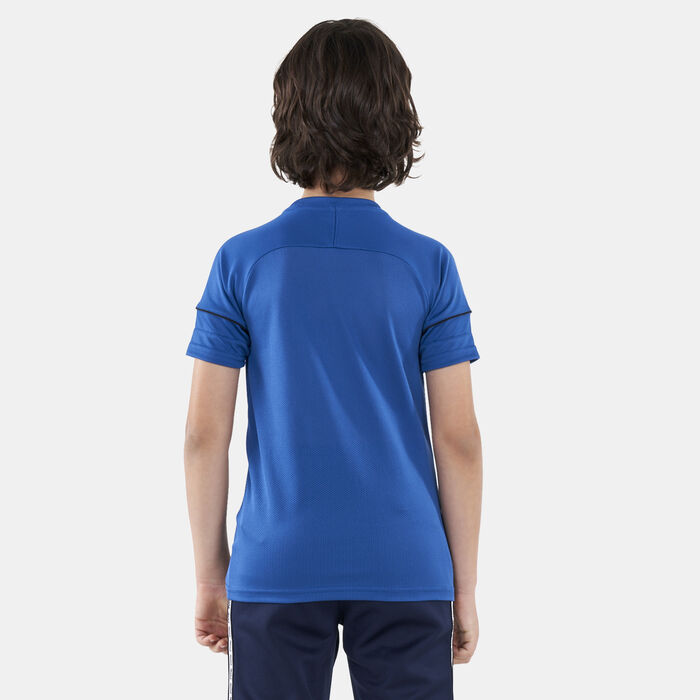 Nike Kids' Dri-FIT Academy Football Top (Older Kids) Blue image number 1