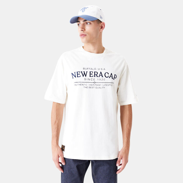 New Era Men's Graphic Print T-Shirt White image number 0