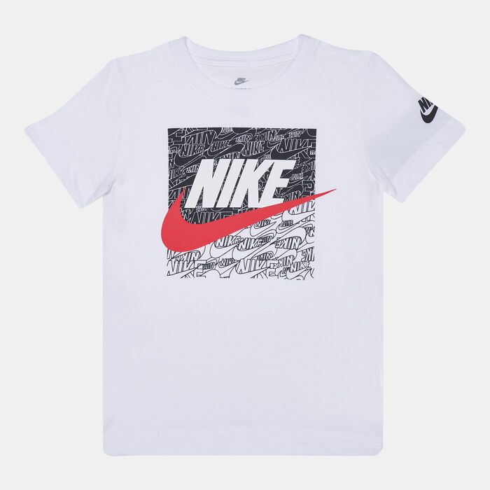 Nike Kids' Practice Makes Futura Logo T-Shirt White Nike Kids' Practice Makes Futura Logo T-Shirt White image number 0