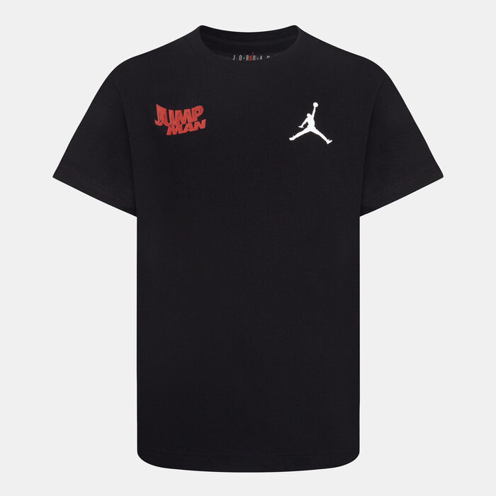 Nike Kids' Wavy Motion Jumpman T-Shirt Black Nike Kids' Wavy Motion Jumpman T-Shirt Black image number 0