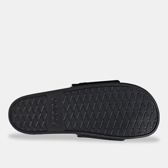 adidas Men's Adilette Comfort Slides Black adidas Men's Adilette Comfort Slides Black image number 3