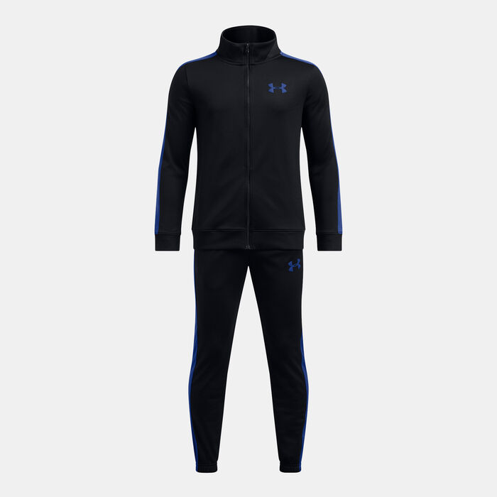 Under Armour Kids' UA Knit Tracksuit Black Under Armour Kids' UA Knit Tracksuit Black image number 0