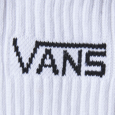 Vans Classic Crew Socks White Vans Classic Crew Socks White