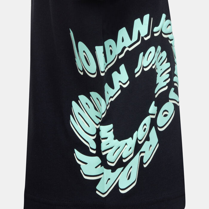 Nike Kids' Warped Galaxy Graphic T-Shirt Black Nike Kids' Warped Galaxy Graphic T-Shirt Black image number 2