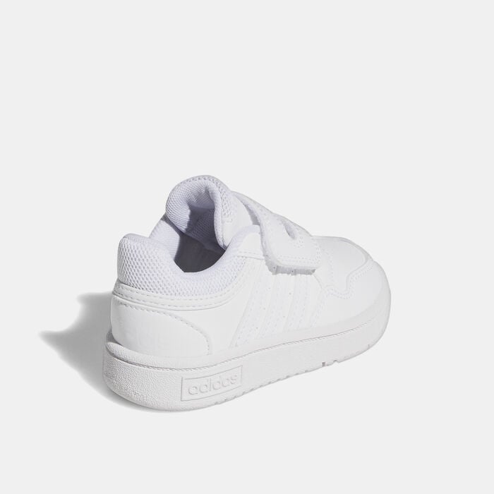 adidas Kids' Hoops Shoe White adidas Kids' Hoops Shoe White image number 2