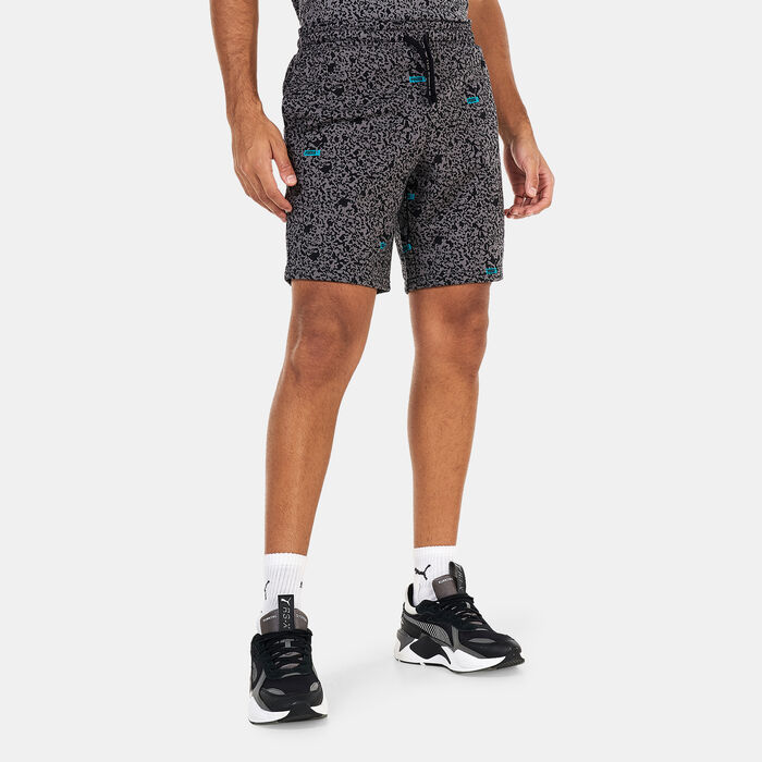 PUMA Men's Brand Love 8-Inch Shorts Grey image number 0