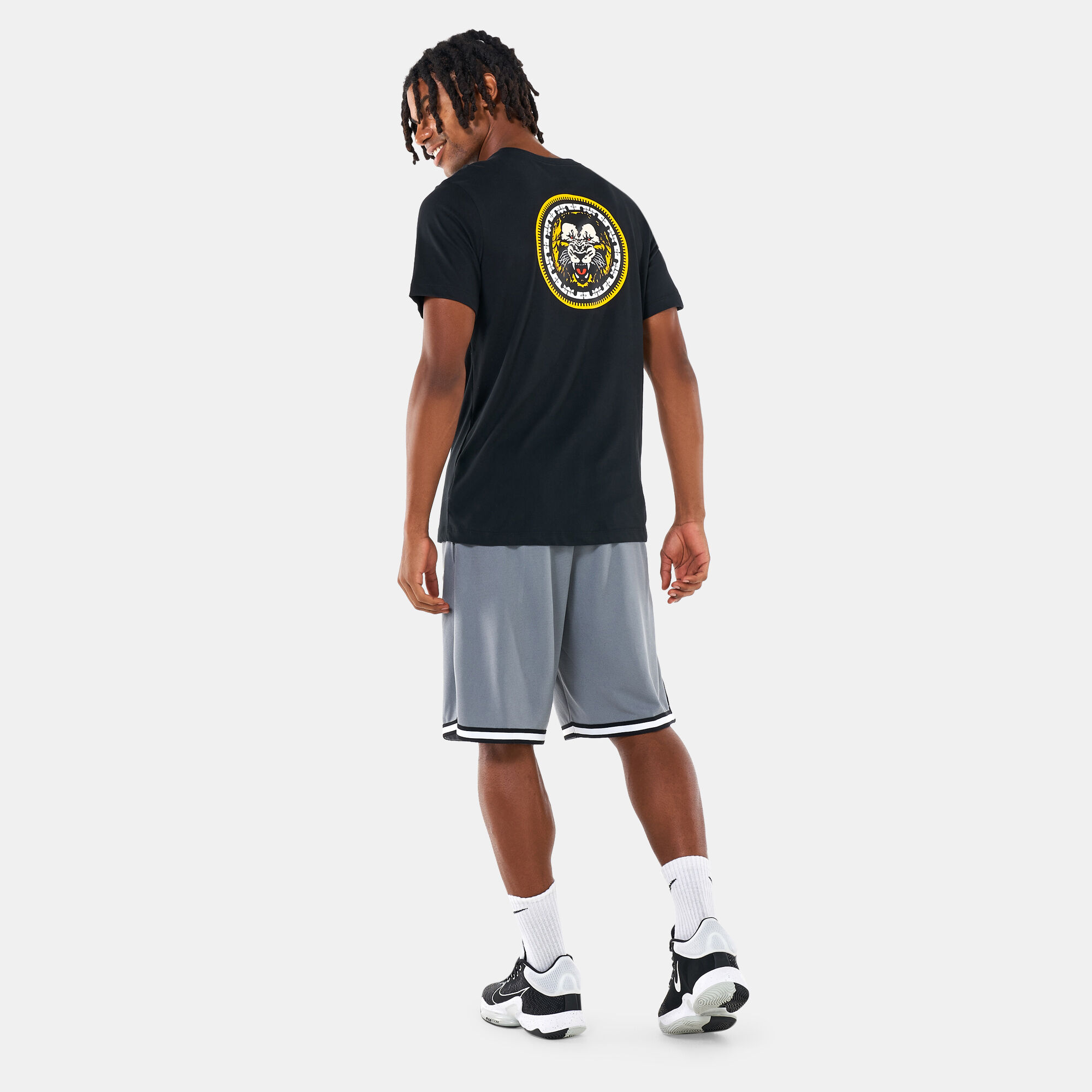 Men s LeBron James Dri FIT T Shirt Black Nike in Qatar SSS