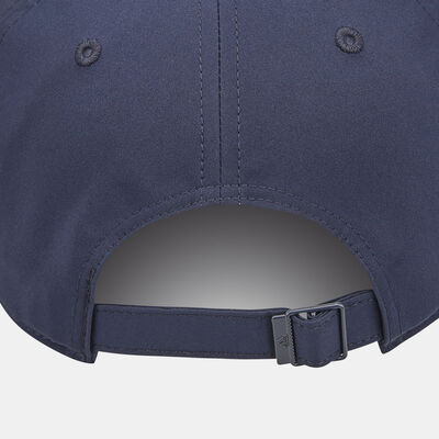 adidas Men's Metal Badge Lightweight Baseball Cap Blue