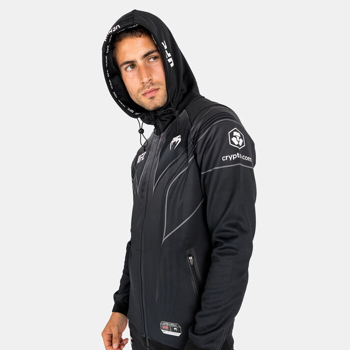 Venum Men's x UFC Authentic Fight Night 2.0 Walkout Hoodie Black Venum Men's x UFC Authentic Fight Night 2.0 Walkout Hoodie Black image number 3