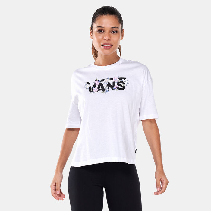 Vans Women's Flow Rina T-Shirt White image number 0