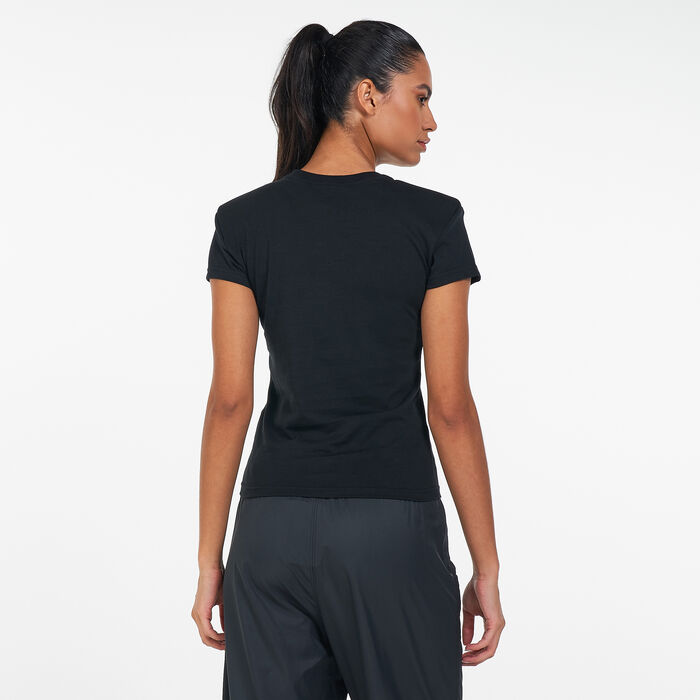 Nike Women's Sportswear Icon Clash T-Shirt Black Nike Women's Sportswear Icon Clash T-Shirt Black image number 1