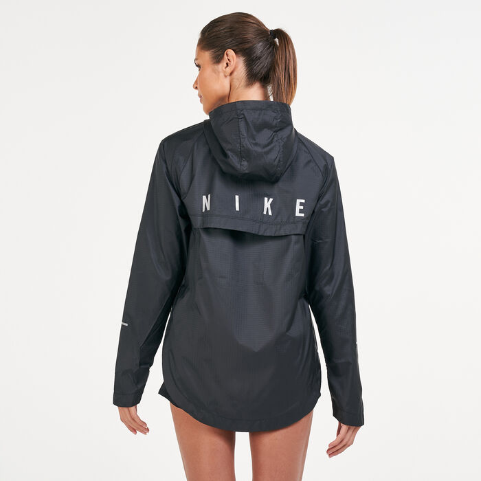 Nike Women's Essential Run Division Jacket Black Nike Women's Essential Run Division Jacket Black image number 1
