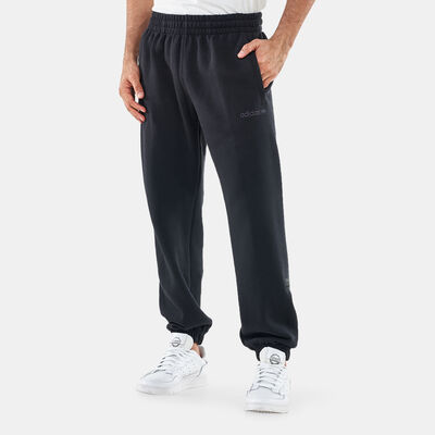 adidas Originals Men's Trefoil Linear Joggers Black