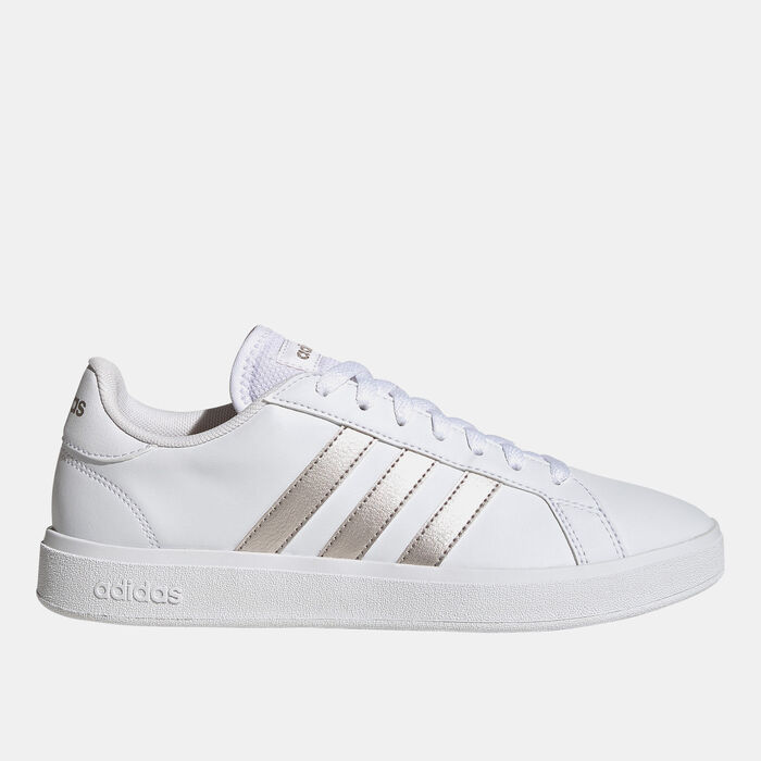 adidas Women's Grand Court TD Lifestyle Court Casual Shoe White adidas Women's Grand Court TD Lifestyle Court Casual Shoe White image number 0