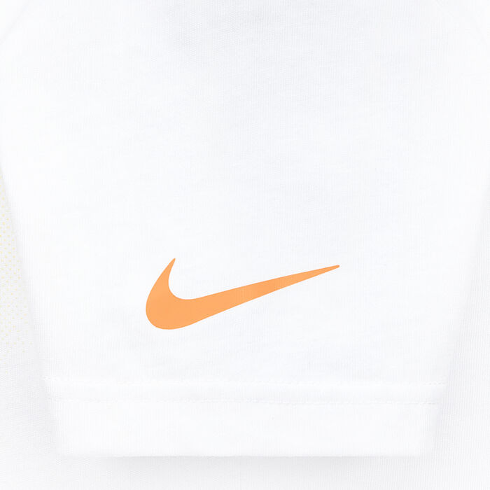 Nike Kids' Hazy Rays T-Shirt and Shorts Set Orange Nike Kids' Hazy Rays T-Shirt and Shorts Set Orange image number 3