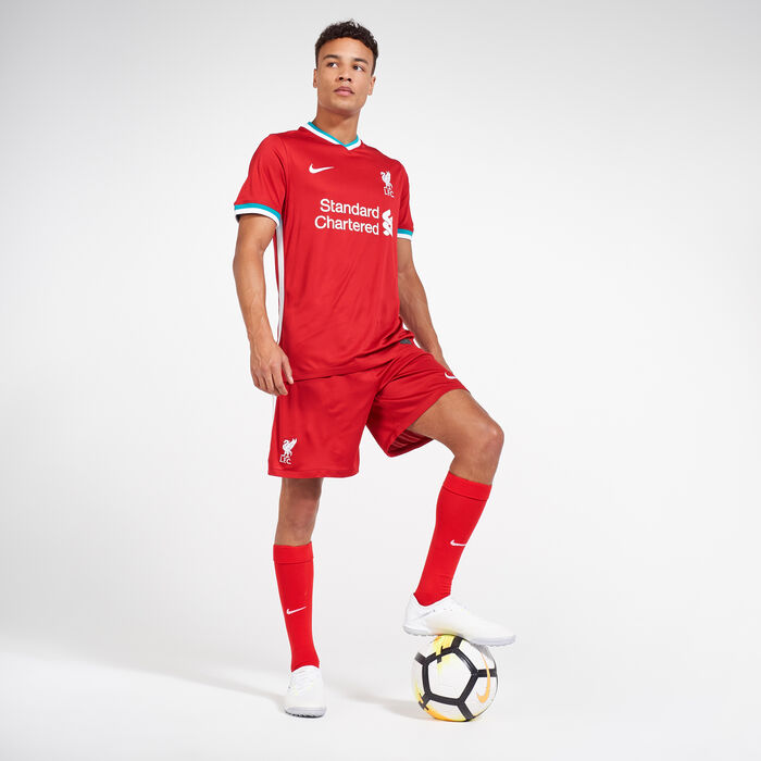 Nike Men's Liverpool F.C. Stadium Home Jersey - 2020/21 Red Nike Men's Liverpool F.C. Stadium Home Jersey - 2020/21 Red image number 2