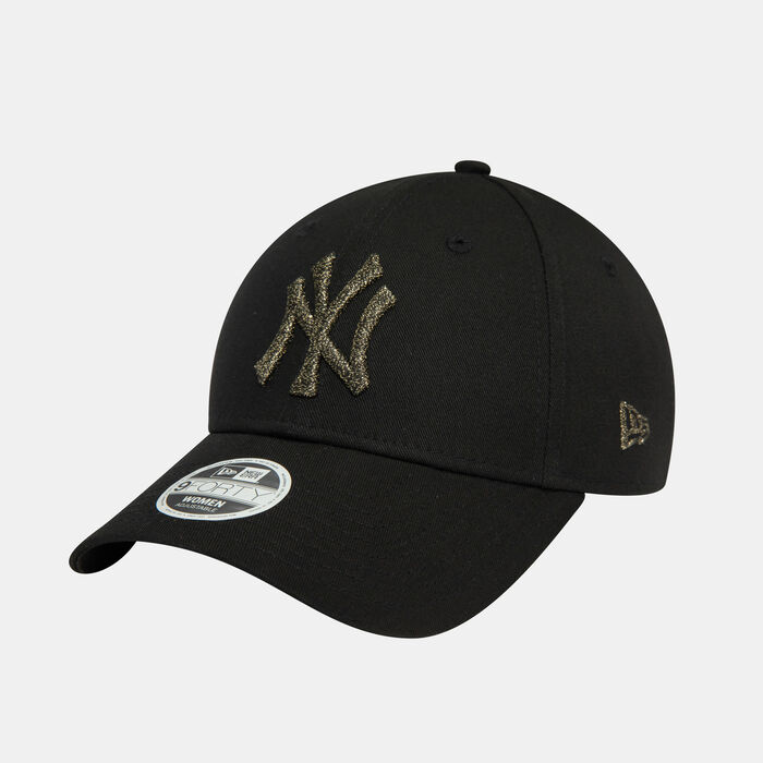New Era Women's MLB New York Yankees Logo 9FORTY Cap Black New Era Women's MLB New York Yankees Logo 9FORTY Cap Black image number 2