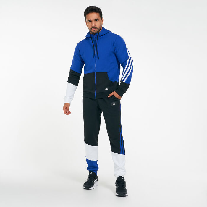 adidas Men's Sportswear Colourblock Sweatpants Black adidas Men's Sportswear Colourblock Sweatpants Black image number 2